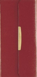 NKJV Checkbook Bible burgundy