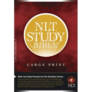 NLT Study Bible Large Print