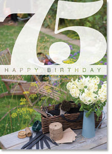 Adult Age Birthday 75th