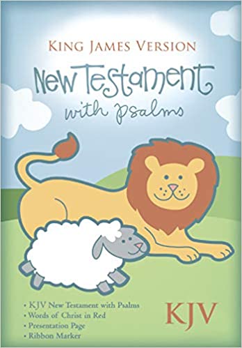 KJV Baby's New Testament, Pink Imitation Leather