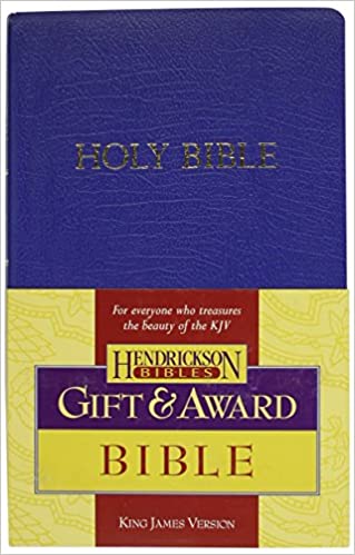 KJV Gift & Award Bible:Blue Imitation Leather