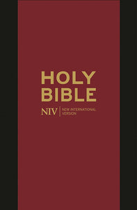 NIV Pocket Black Bonded Leather Bible with Zip Hardcover
