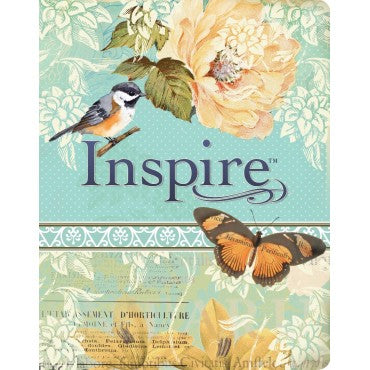 NLT Inspire colouring and journaling Bible