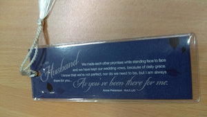 Bookmark: For My Husband