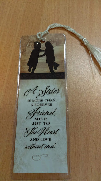 Bookmark: A Sister is...