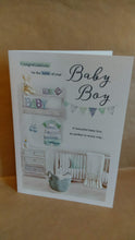 Cargar imagen en el visor de la galería, New Baby Congratulations on the birth of tour Baby Boy

