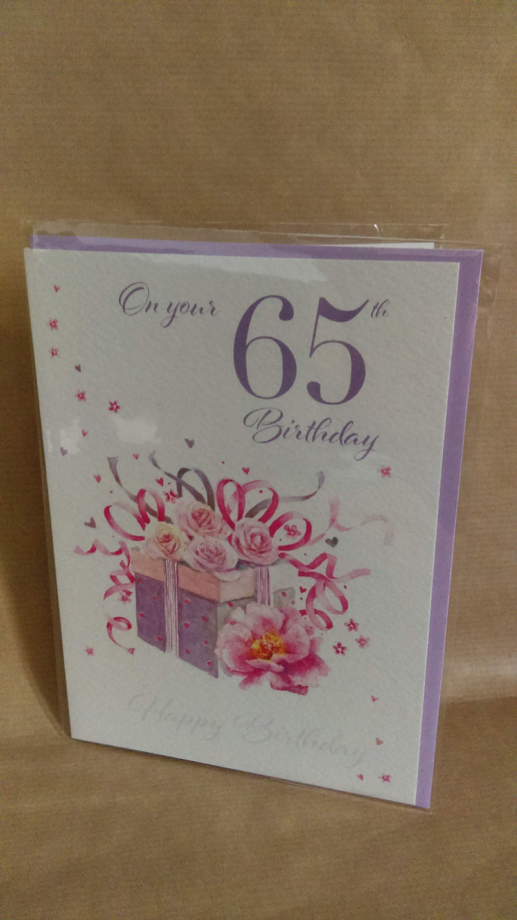 Adult Age Birthday On your 65th Birthday Happy Birthday