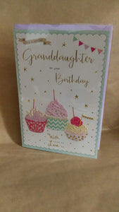 Granddaughter For a special Granddaughter on your Birthday With lots of love