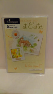 God bless you at Easter (pack of 5 charity)
