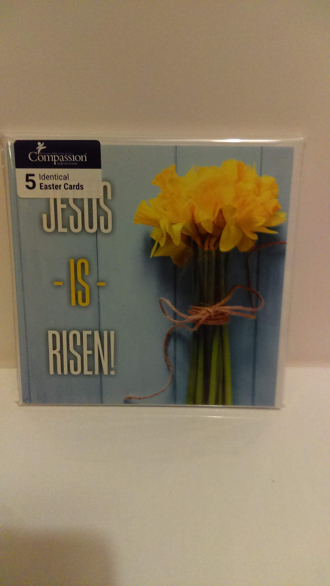 Jesus is risen (pack of 5 charity)