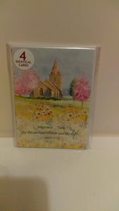 Easter mini card pack of 4